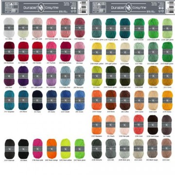 Durable cosy fine kleurenoverzicht 3