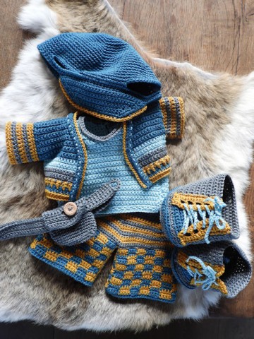 Funny xxl kledingset tommy 1