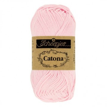 Scheepjes catona 50 gr   238 powder pink