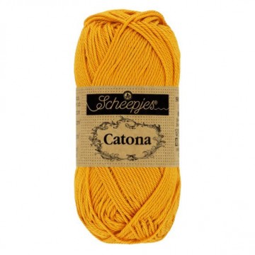 Scheepjes catona 50 gr   249 saffron