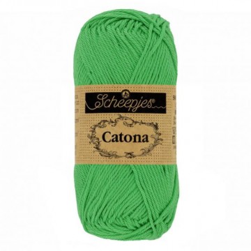 Scheepjes catona 50 gr   389 apple green
