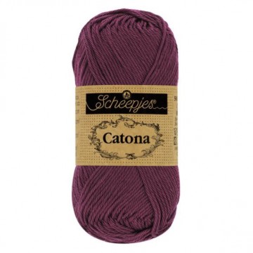 Scheepjes catona 50 gr   394 shadow purple