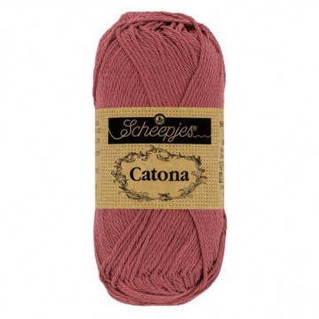 Scheepjes catona 50 gr   396 rose wine
