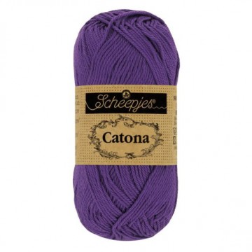 Scheepjes catona 50 gr   521 deep violet