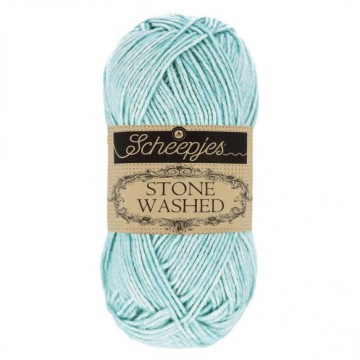 Scheepjes stone wash 813 amazonite