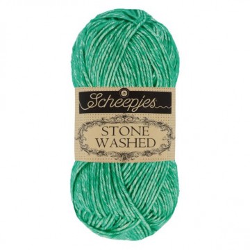 Scheepjes stone wash 825 malachite