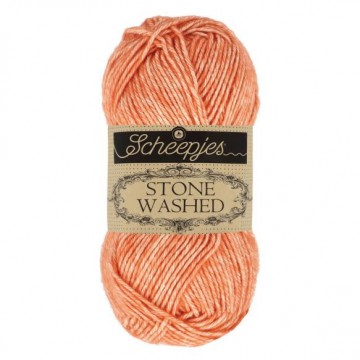 Stone washed 816 coral
