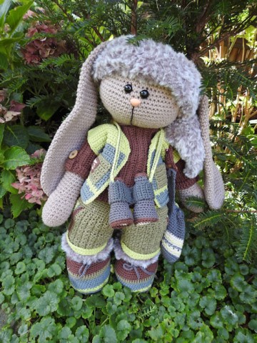 Xxl funny bunny kledingset ranger dave 2