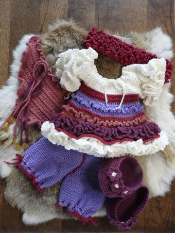 Xxl funny kledingset gypsy girl 1