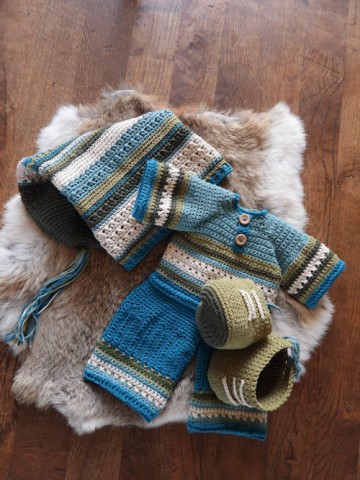 Xxl kledingset snoozy boy 1